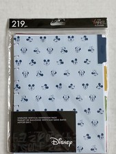 Brand New The Happy Planner Disney 4 month Undated Extension - 219 Pieces