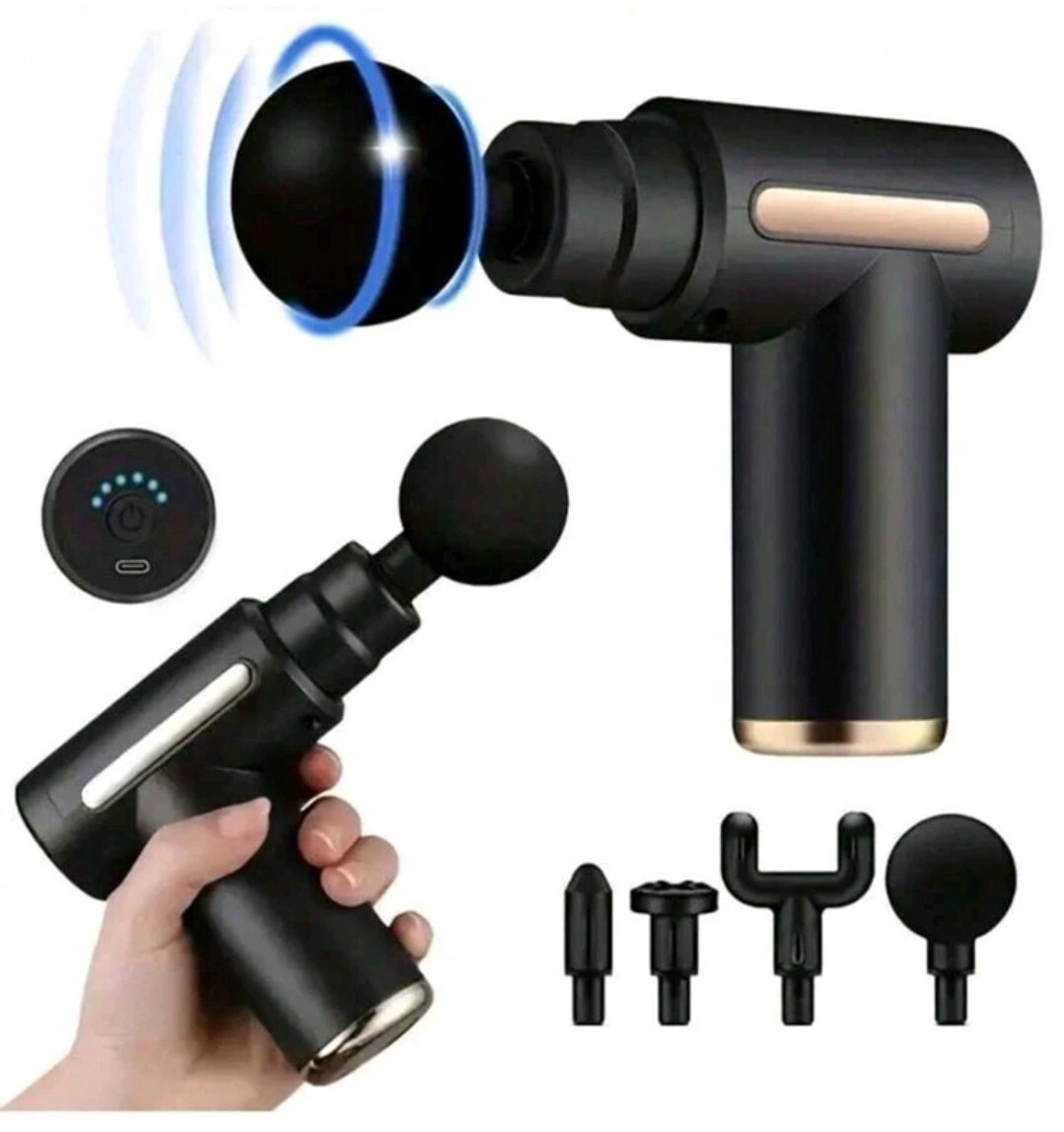 1pc Massage Gun,Mini Electric Massager Muscle Relax Deep Tissue Muscle  Handheld | eBay UK