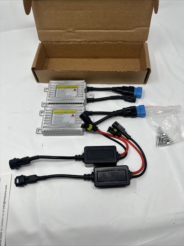 2 New Digital HID Ballast Replacement 55W AC Metal Slim Design 880 9005 9006 H7 - Picture 2 of 9