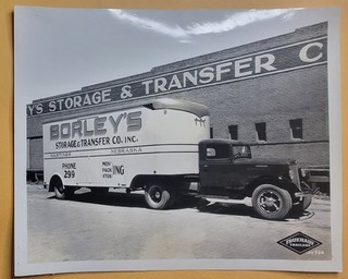 Fruehauf Trailer International Truck Borley's Storage Transfer Hastings NE Photo