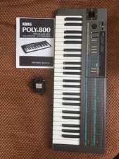 ~ Korg Poly-800 Programmable Polyphonic Analog Synthesizer!
