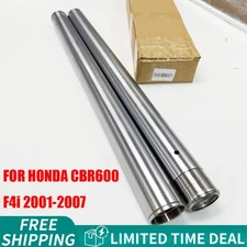 New FORK PIPE FOR HONDA CBR600 F4i 2001-2007 Front Fork Inner Tubes x2 #215