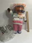 Vintage 1980's Nos? Black African American Cabbage Patch Kids Doll 15" W/ Outfit
