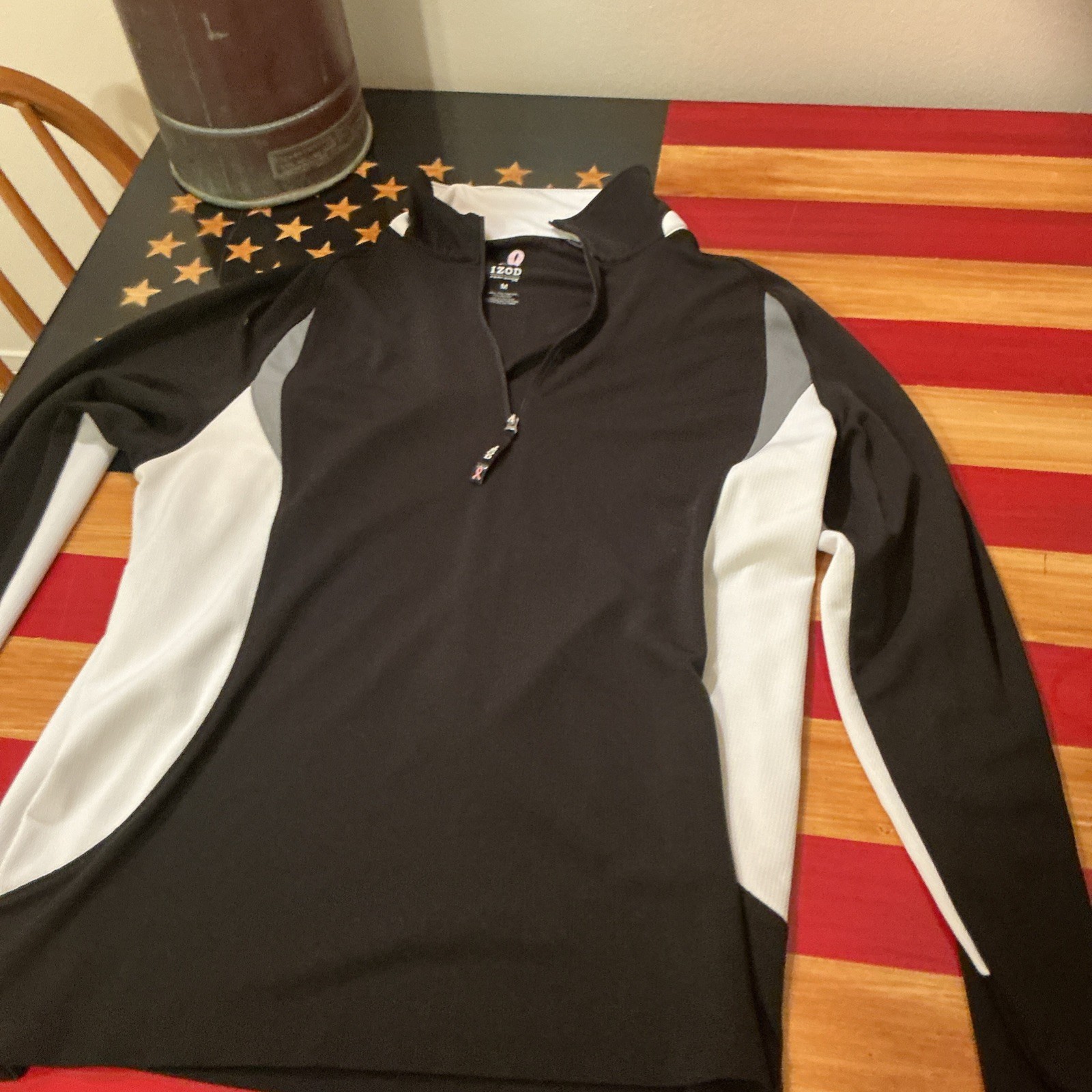 Izod Performance Quarter-zip Pullover Woman’s Med… - image 4