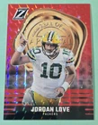 2023 Panini Zenith Football Red Jordan Love #9