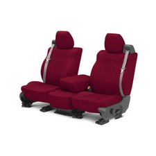 Caltrend Ns292-02pa Neoprene 1st Row Red Custom Seat Covers
