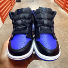 Nike Air Jordan 1 Mid Toddler Sneakers Black/Blue/White 8C MPN 640735-068 — photo 1
