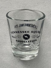 Jack Daniels TENNESSE SQUIRE 2022, Lynchburg TN, bicchiere da tiro
