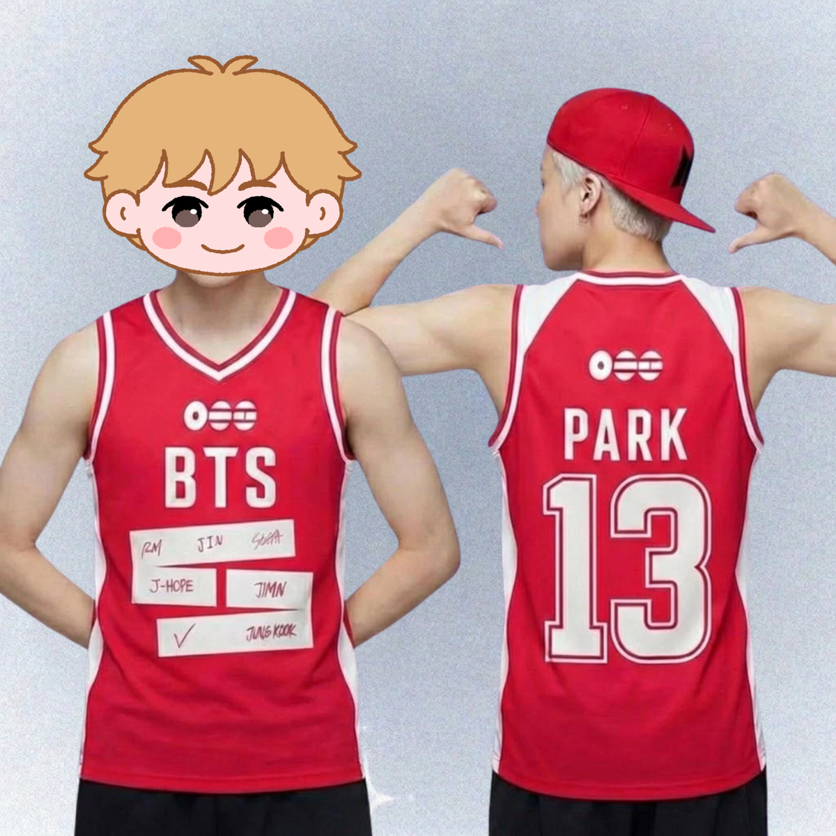 BANGTAN TANK TOP JERSEY FOR ARIRANG CONCERT SLEEVELESS SHIRT