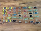 Murano Glass Candy Pieces, Wrapped, Lot Of 42, Decor, Hand Blown, Rare