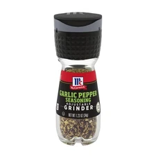 Mccormick Garlic Pepper Seasoning Grinder, 1.23 Oz (Pack Of 6)