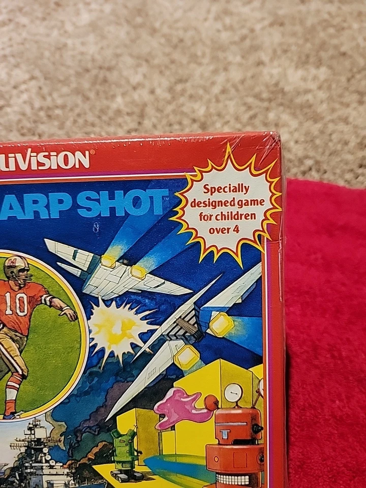 NOS Factory Sealed SHARP SHOT Intellivision Video Game Mint A+ RARE - Image 4 of 4