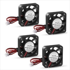 4PCS DC12V Cooling Computer Case Fan 4010 40x40x10mm PC 3D Printer 2Pin US Stock
