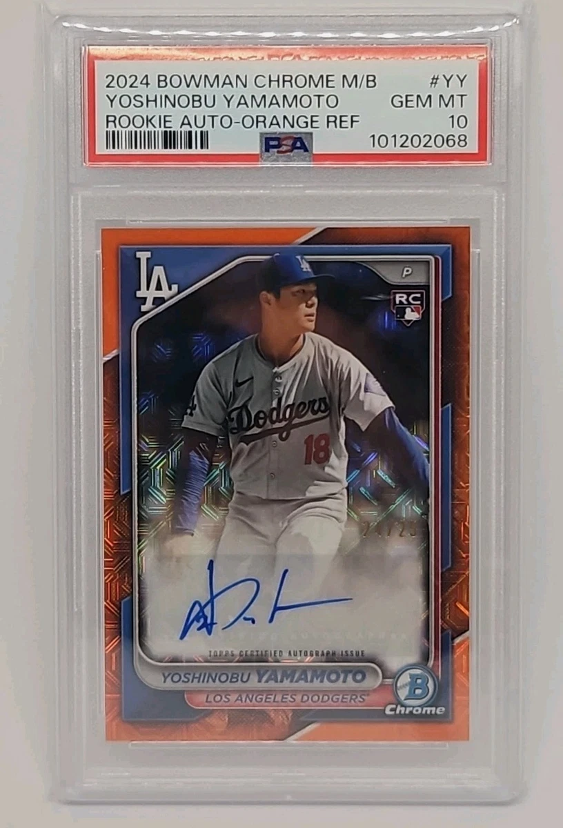 2024 Bowman Chrome - Yoshinobu Yamamoto #CRA-YY for sale | eBay