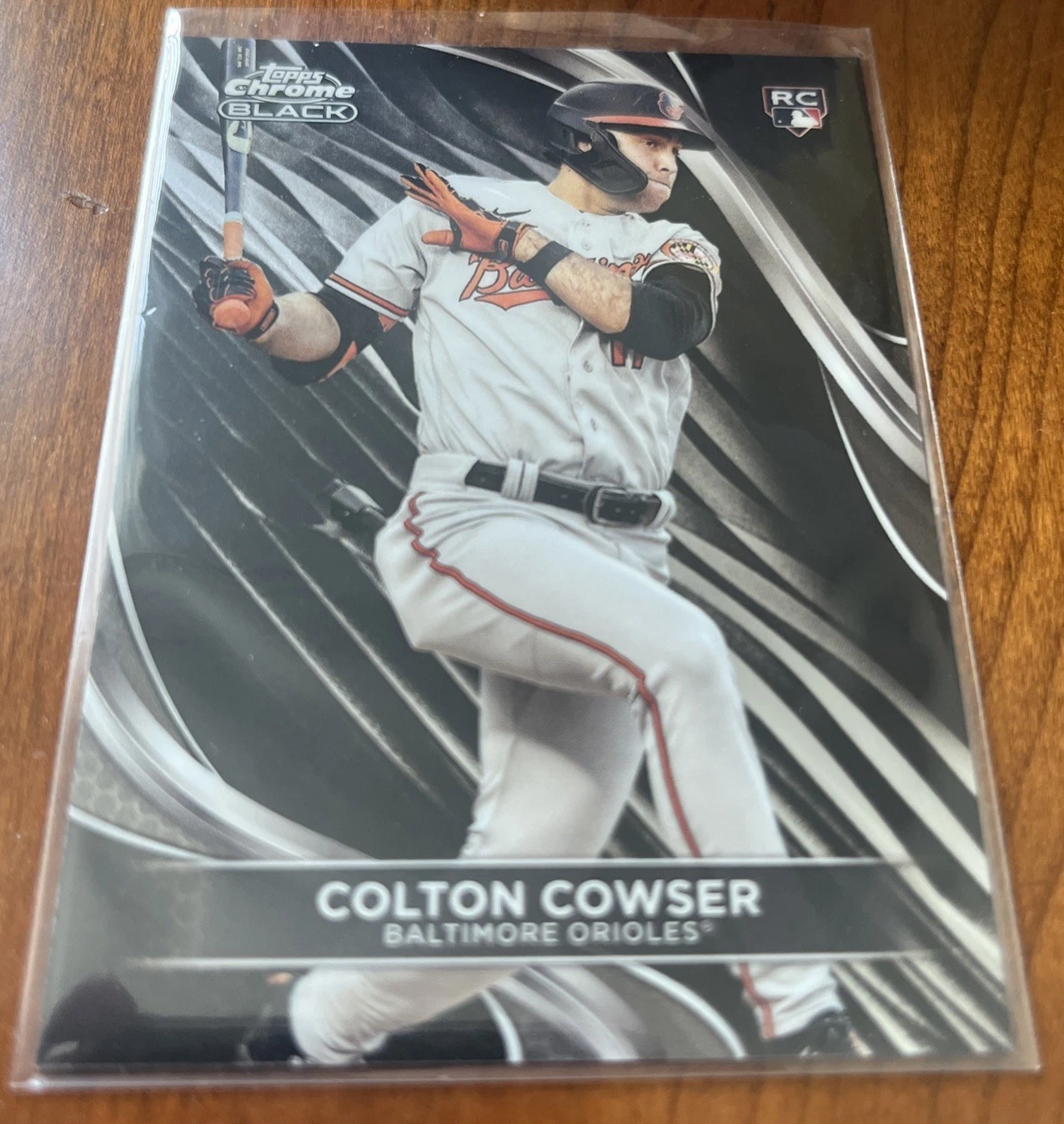 2024 Topps Chrome Black Colton Cowser Rookie RC #70 - Orioles