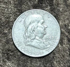 1959 D franklin half dollar