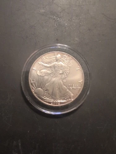 2002 American Silver Eagle 1 Oz Fine Silver