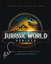 ALEXANDRE DESPLAT signed autograph 20x25cm JURASSIC WORLD in person autograph