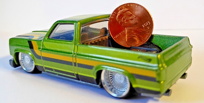 CUSTOM ALLOY  WHEELS FORGIATO TW FITS ON HOT WHEELS 83 SILVERADO 1/64 FTWW