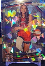 2025 Panini Prizm WNBA - Rookie Variation Kiki Iriafen #149 Ice Prizm (RC)
