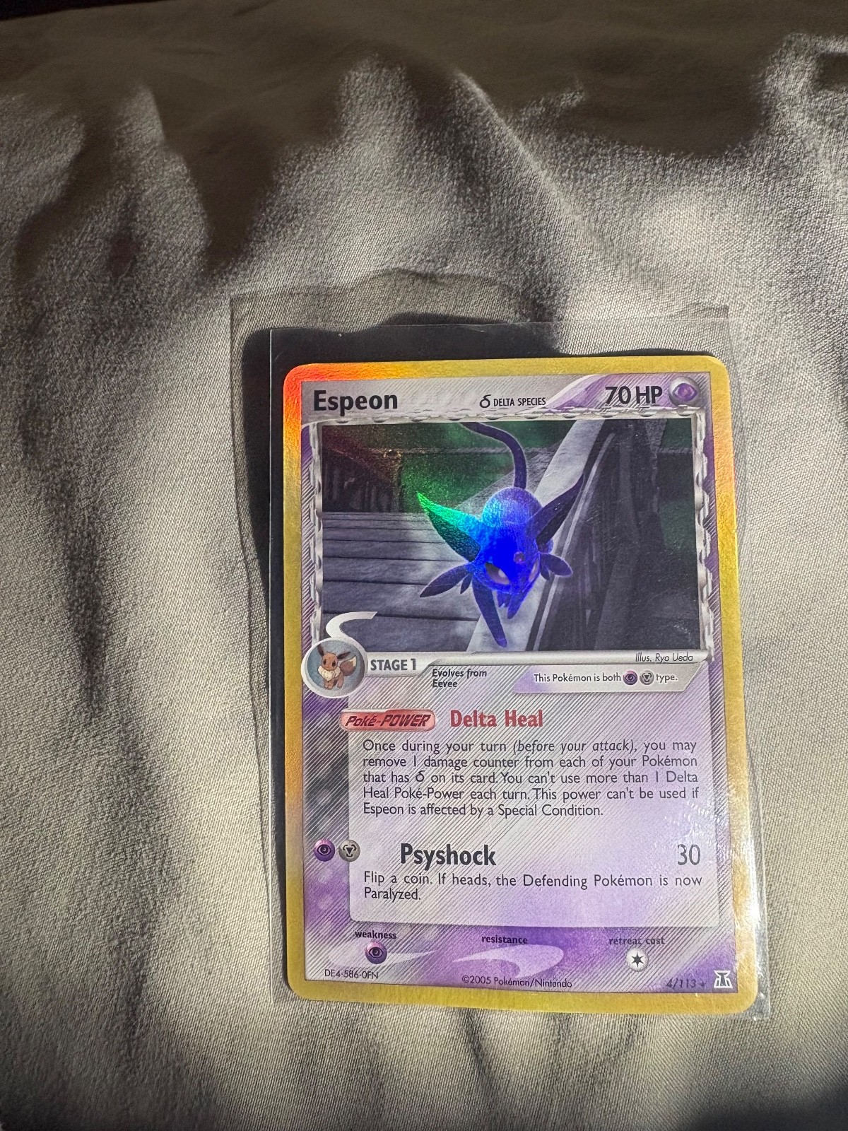 Espeon Ex Delta Species 4/113 Rare Reverse Holo Pokémon TCG NM