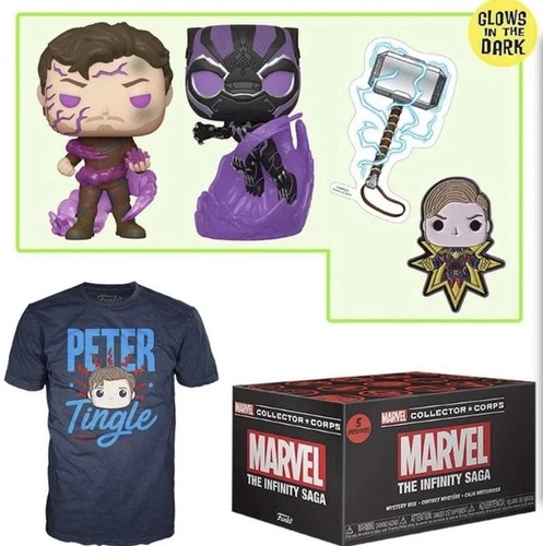 Funko Pop The Infinity Saga Marvel Collector Corps Box (XL) New/Open Box