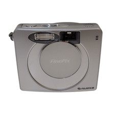 FUJIFILM FinePix 30i Compact Digital Camera Silver Tested Working