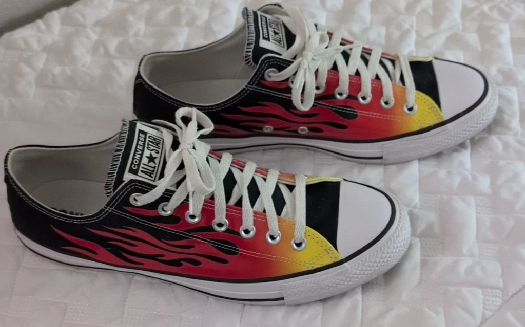 converse flame shoes products for sale | eBay