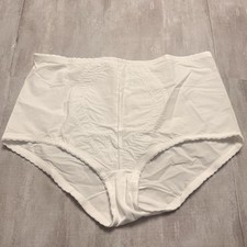New Vtg Playtex I Can't Believe Its A Girdle Firm Control Brief 2628 White 5X