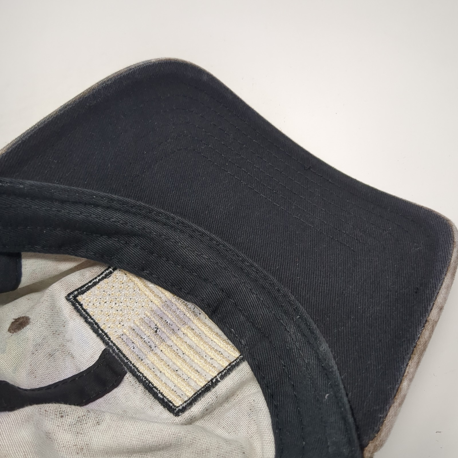 USA Flag Patch Slideback Hat Multicolor One Size … - image 8