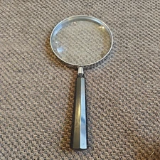 Bausch & Lomb Magnifying Glass 4.25” Diameter 8.5" Long