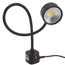 Reflektor roboczy LED Magnes Stopa Elastyczna łabędzi Lampa szyja 220V 5W do 8267