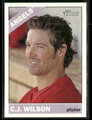 2015 Topps Heritage #405 C.J. Wilson 3G