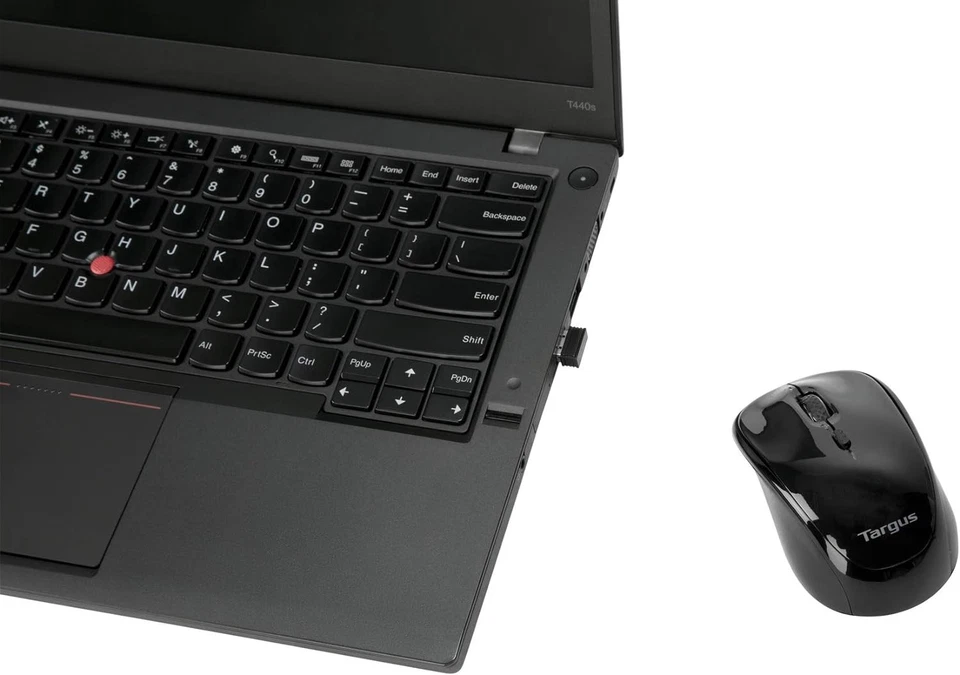 Targus Wireless USB Laptop Blue Trace Mouse, Black (AMW50EU) Wireless USB Blue T - Image 3 of 4