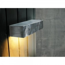 NORDLUX SQUARE MAXI GALVANISED STEEL OUTDOOR WALL LIGHT RRP £55