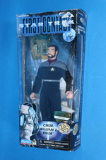 PLAYMATES 1996 STAR TREK FIRST CONTACT CMDR WILLIAM T RIKER 9" NEW