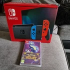 BRAND NEW NINTENDO SWITCH,BLUE AND RED + POKEMON VIOLET GAME(SEALED)