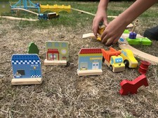 Bundle Of Used Train And tracks toy set