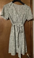 SHEIN Women’s Size Small Summer Dress Above The Knee V Neck High Waist Floral