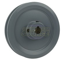 Cast Iron 4.5" Single Groove V Style Section A Belt 4L for 5/8" Shaft Pulley