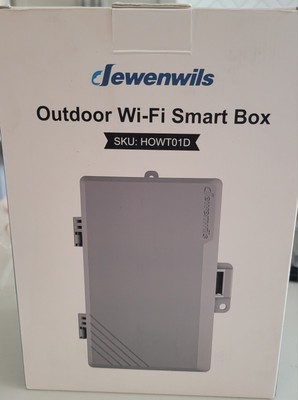 Dewenwils Outdoor Wi-Fi Smart Box HOWT01D New Never Used Open Box 