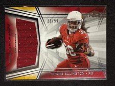 ANDRE ELLINGTON 2013 Topps Prime Dual Relics #/99 DR-AE Rookie (RC) Arizona