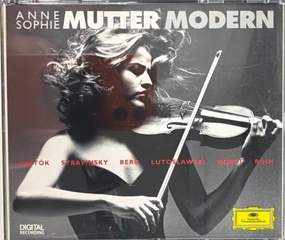 Anne Sophie Mutter Modern Bartok Stravinsky Berg etc Deutsche Grammophon 3 CD NM