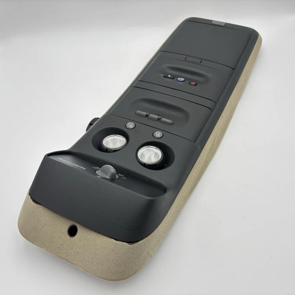 95-99 Escalade Suburban Tahoe Overhead Console Dome Light Homelink Rear AC OEM - Image 2 of 4