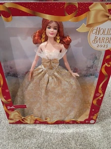 Mattel Creations Barbie Signature 2025 Holiday Red Hair Collectible Doll