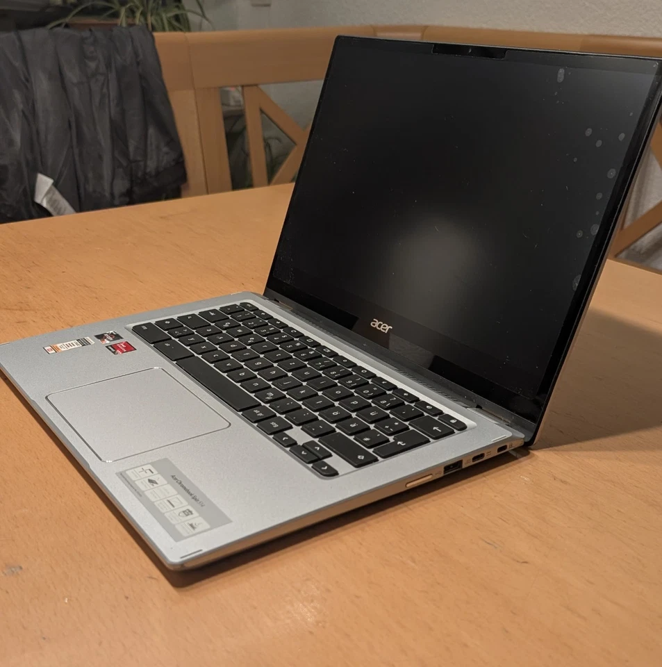 Acer Chromebook Spin 514, 128 GB Speicher, AMD Ryzen 3 3250C Prozessor - Bild 2 von 4