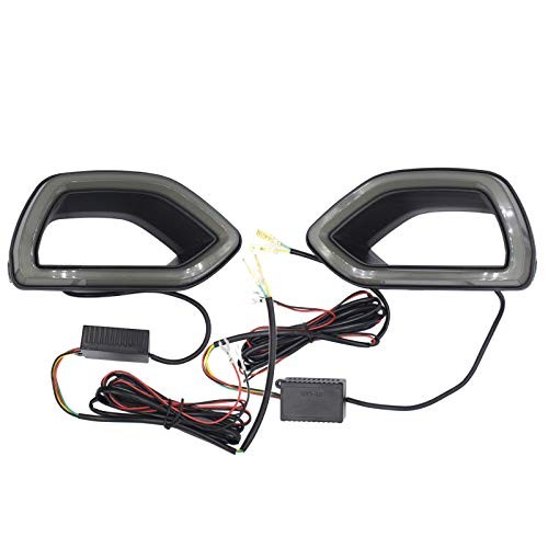  Replacement for SRT Scat Pack Grille Smoke LED Lights Pig Nose Fit for Dodge  - Picture 4 of 8