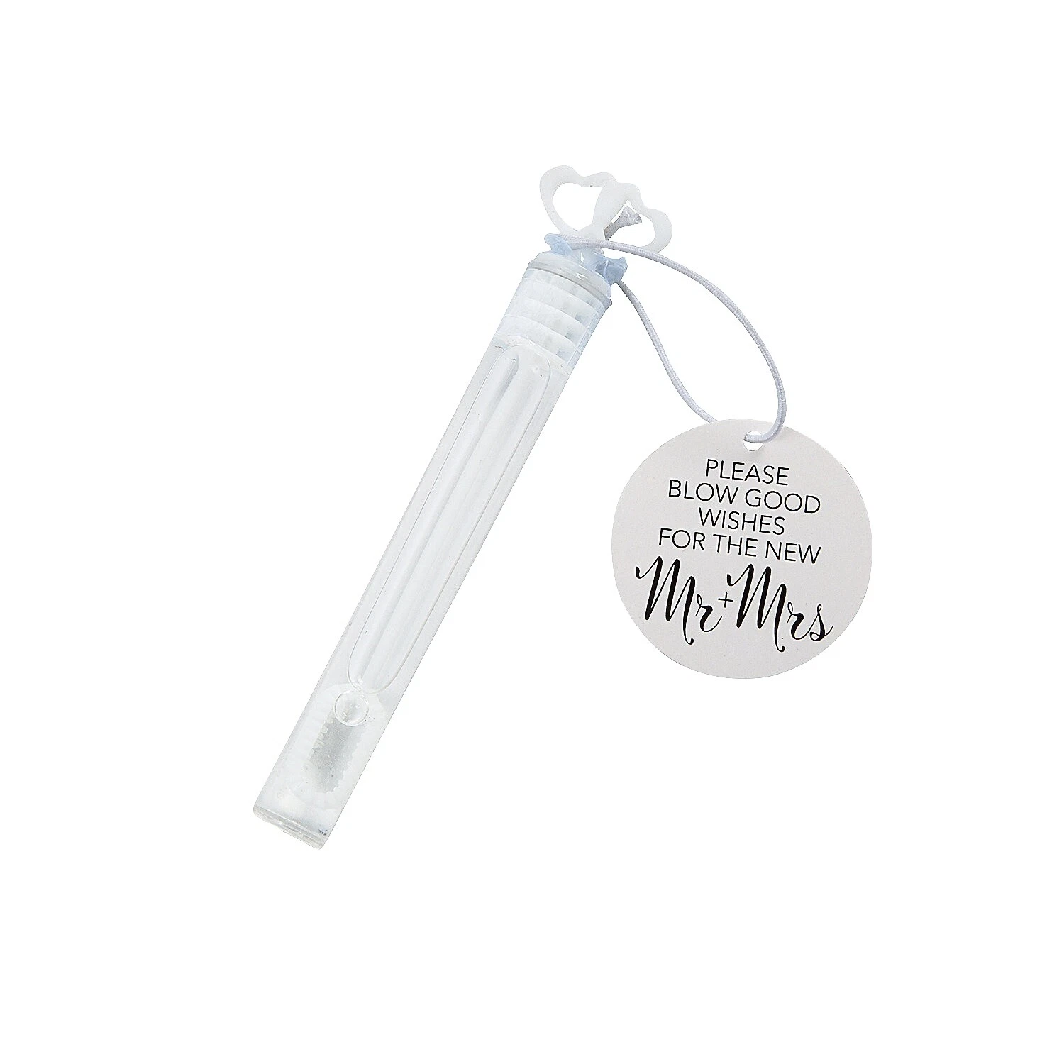 White Bubble Wedding Favors