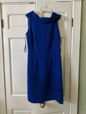 Tahari || Size 6 || Sleeveless Cowl Neck Midi Dress || Professional || Afterwork