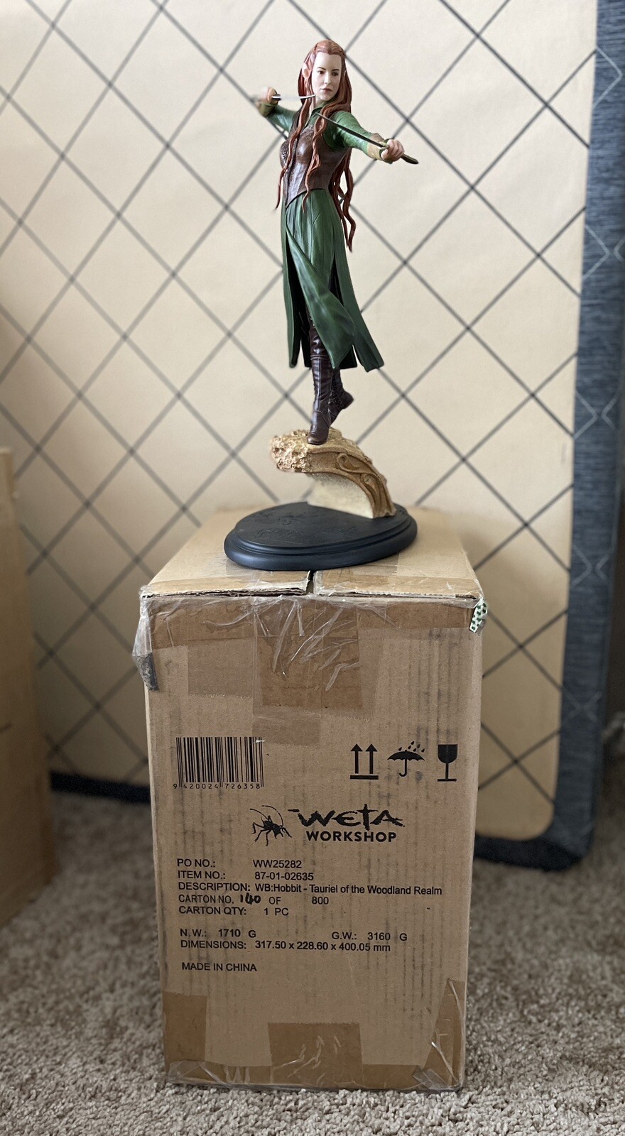 WETA Tauriel of The Woodland Realm (140/800) The Hobbit 1/6 Statue